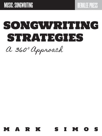 berklee songwriting handbook